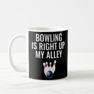Bowling ist gleich oben in meinem Leben Kaffeetasse