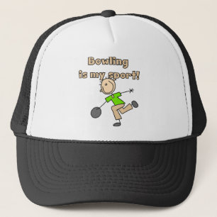 Bowling ist meine Sport-T-Shirts und Geschenke Truckerkappe
