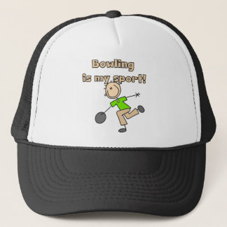 Bowling ist meine Sport-T-Shirts und Geschenke Truckerkappe
