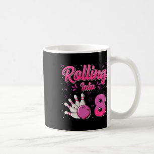 Bowling Junge Mädchen Geburtstag Rollt In 8 Lustig Kaffeetasse
