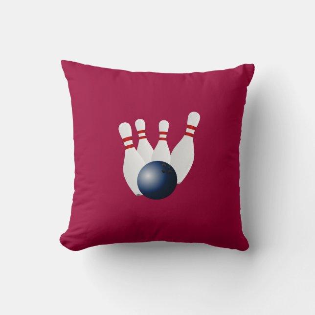Bowling-Kissen Kissen (Vorderseite)