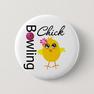 Bowling-Küken Button