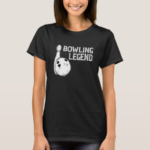 Bowling-Legende Strike Bowler Bowling-Mannschaft B T-Shirt