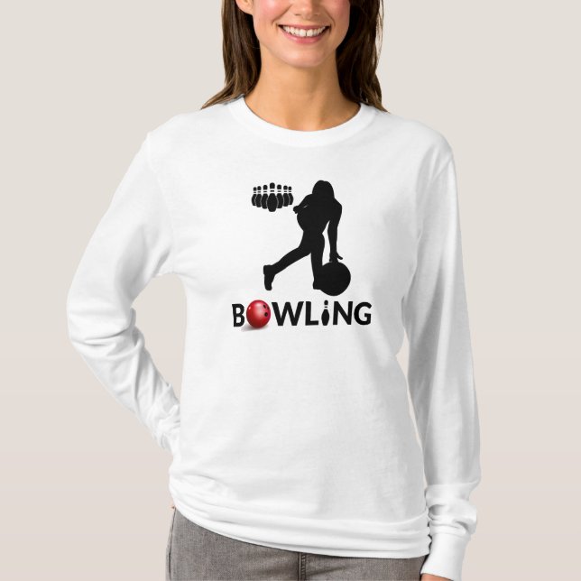 Bowling Long Sleeve T - Shirt (Vorderseite)