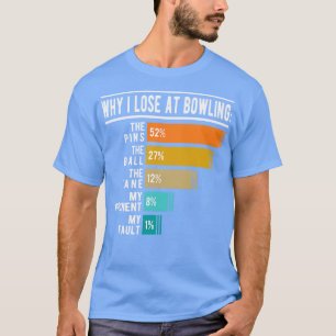 Bowling Lover, warum ich im Bowling verlieren soll T-Shirt
