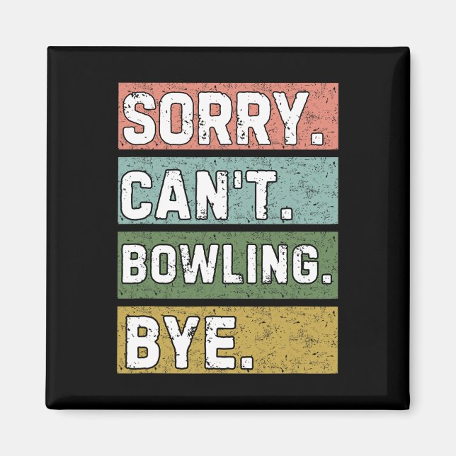 Bowling Lovers Magnet (Vorne)
