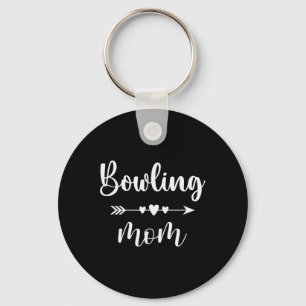 Bowling Mama Funny Bowling liebt Geschenk Frauen B Schlüsselanhänger