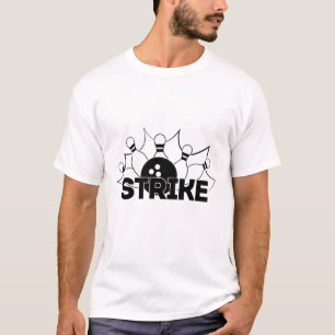 Bowling markieren T-Shirt
