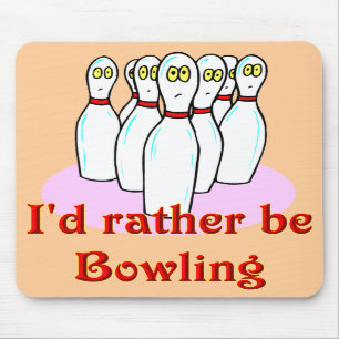 Bowling mousepad
