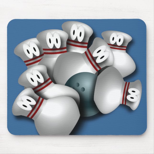 Bowling Mousepad (Vorne)