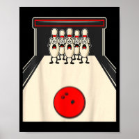 Bowling N Ed Ns Lustiger Bowlingspieler Kinder Jun