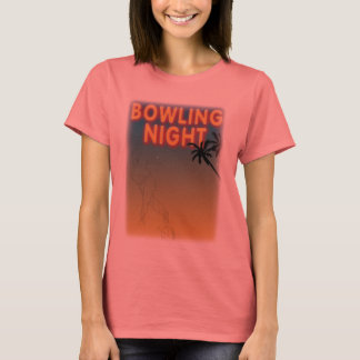 bowling night tee-shirt T-Shirt