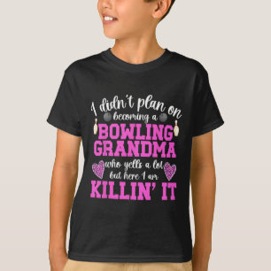 Bowling-Oma einer Bowler-Großmutter T-Shirt