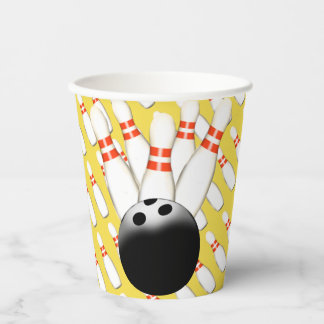 Bowling Paper Cups Pappbecher