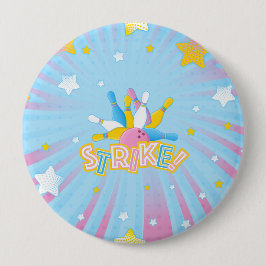 Bowling Party Button
