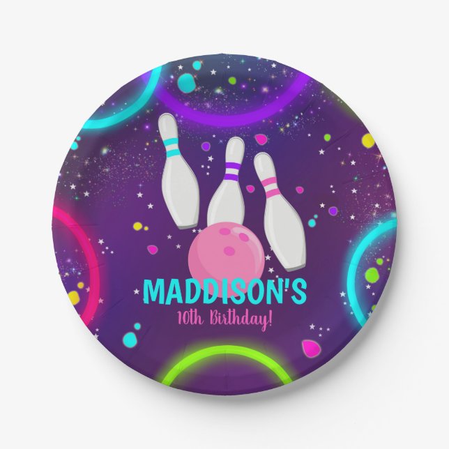 Bowling Party Paper Teller (Vorderseite)