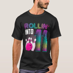 Bowling Party Rollin' in 11 11. Geburtstagskarte B T-Shirt