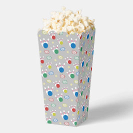 Bowling Pattern Popcorn Geschenkschachtel