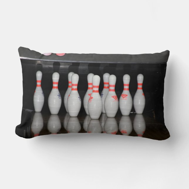 Bowling Pillow Lendenkissen (Vorderseite)
