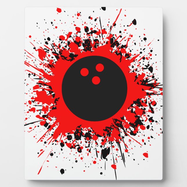 Bowling-Plattformen Fotoplatte (Vorderseite)