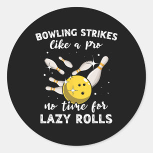 Bowling Player Bowler Slow Bowling Runder Aufkleber