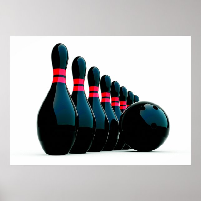 Bowling Poster (Vorne)