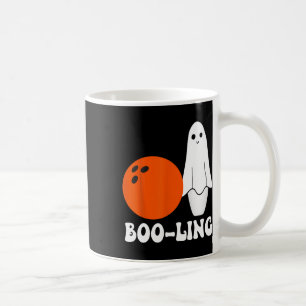 Bowling Pun Boo-ling Funny Bowling Players Hallowe Kaffeetasse