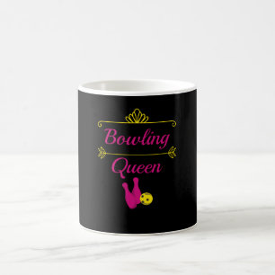 Bowling Queen Bowling Bowler Kaffeetasse