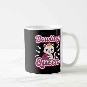 Bowling Queen's Niedlich Women's Girly Kawaii Anim Kaffeetasse