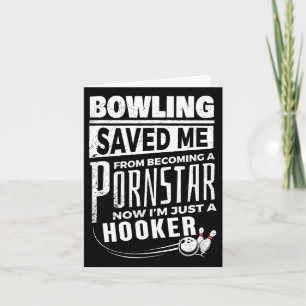 Bowling Rettete mir, ärmerlicher Star zu werden Karte