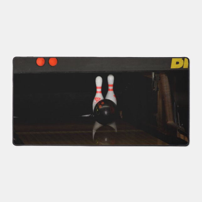 Bowling Schreibtischunterlage (Vorderseite)