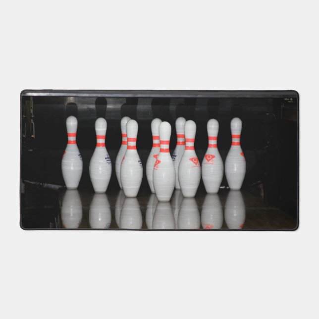 Bowling Schreibtischunterlage (Vorderseite)
