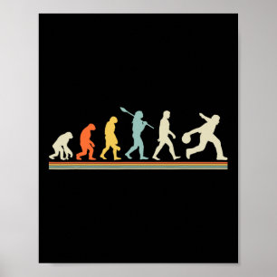 Bowling Shirt für Männer Frauen Kinder Bowler Neuh Poster