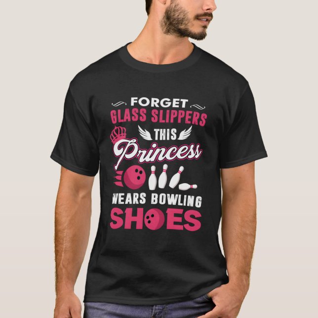 Bowling Shoes Bowling Zubehör Bowler T-Shirt (Vorderseite)