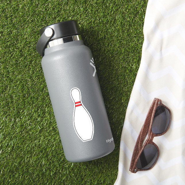 Bowling Skittle Aufkleber (HydroFlask Insitu)