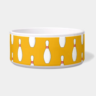 Bowling Skittle Pattern Napf