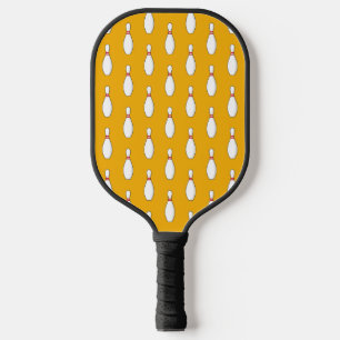 Bowling Skittle Pattern Pickleball Schläger