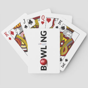 Bowling Spielkarten