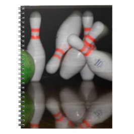 Bowling Spiral Notebook Notizblock
