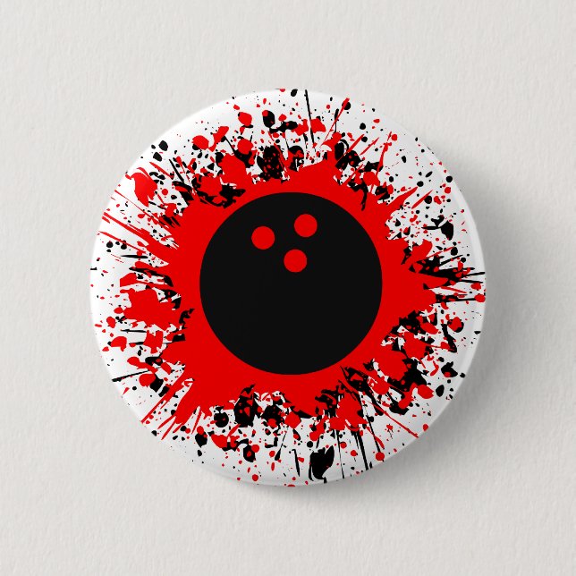 Bowling splats button (Vorderseite)