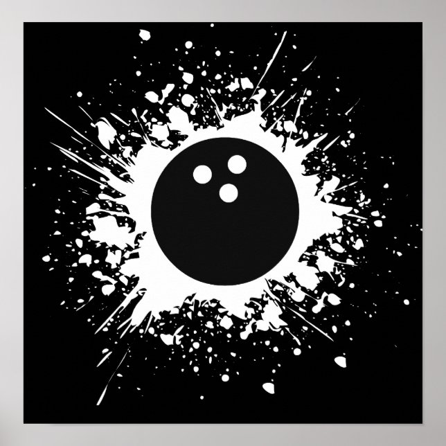 Bowling splatz poster (Vorne)
