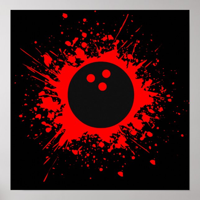 Bowling splatz poster (Vorne)