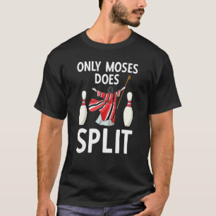Bowling Split für Bowler T-Shirt