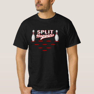 Bowling - Split Happens T-Shirt