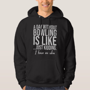 Bowling-Sportgeschenk Hoodie