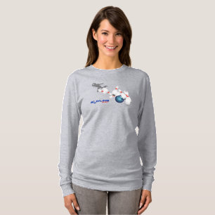 Bowling Sports Langschläfchen für Frauen T-Shirt