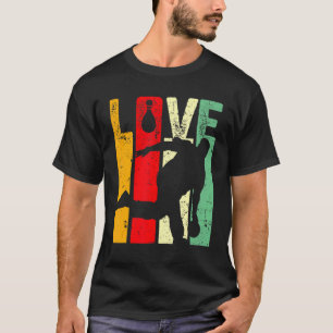 Bowling Sports Lover Retro Vintage Liebe Bowler T-Shirt