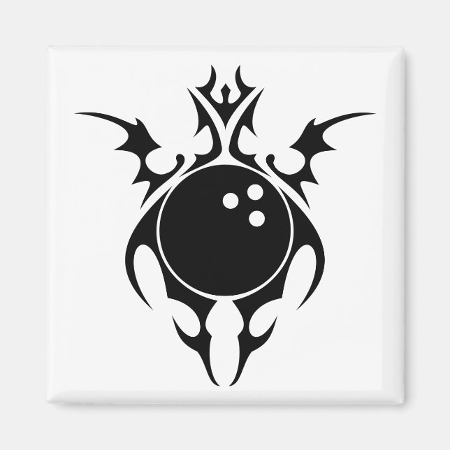 Bowling Stamm. Magnet (Vorne)