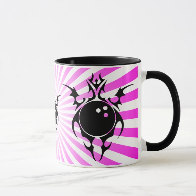 Bowling Stamm. Tasse (Rechts)