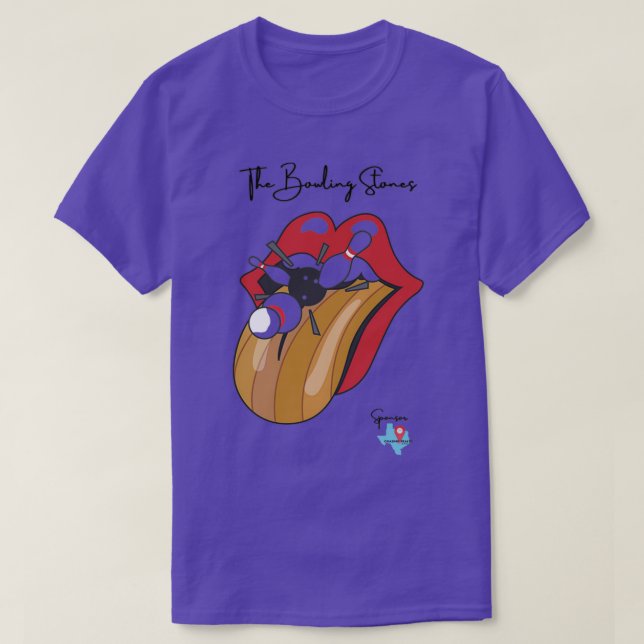 Bowling Stones T T-Shirt (Design vorne)